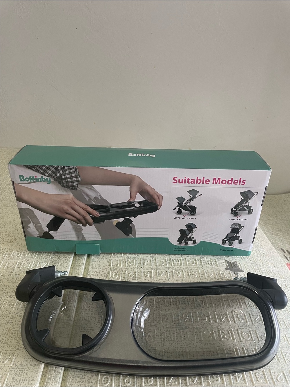 Snack Tray Fits for UPPAbaby Vista/Vista V2/Vista V3/Cruz/Cruz V2
